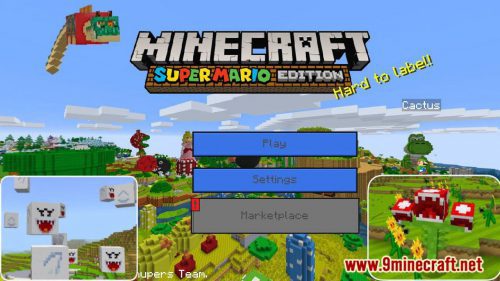 Super Mario Edition Pack (1.19, 1.18) – Minecraft PE/Bedrock Thumbnail