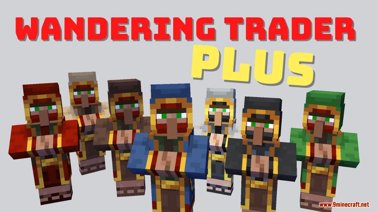 Wandering Trader Plus Addon (1.19, 1.18) for MCPE/Bedrock Edition 1