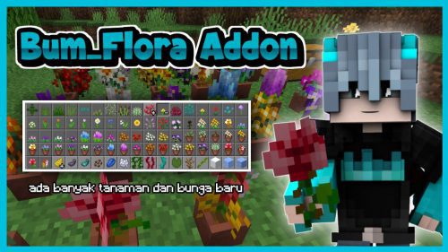 bum_Flora Addon (1.19) – MCPE/Bedrock Mod Thumbnail