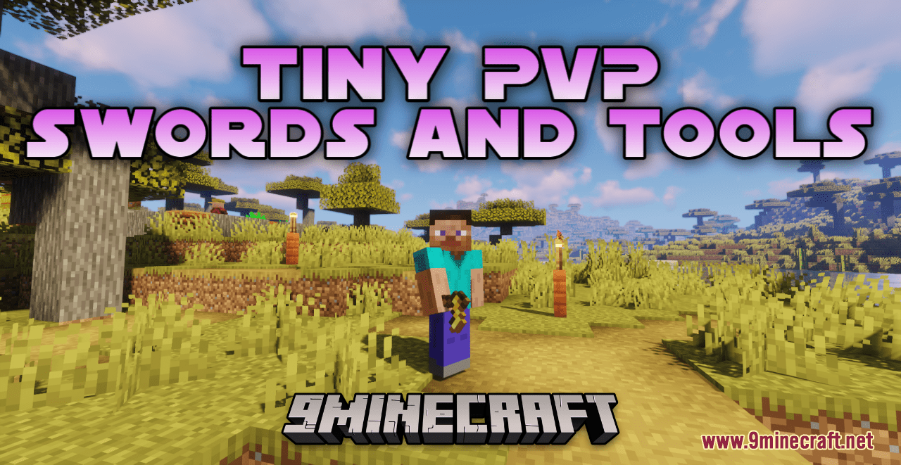Tiny PVP Swords and Tools Resource Pack (1.21, 1.20.1) - Texture Pack 1