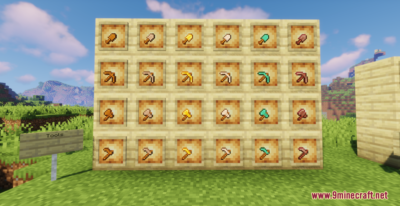 Tiny PVP Swords and Tools Resource Pack (1.21, 1.20.1) - Texture Pack 3