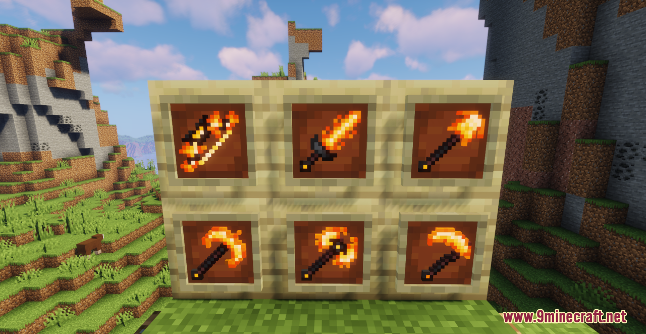 Torrezx-Demond Fire Resource Pack (1.20.6, 1.20.1) - Texture Pack 11