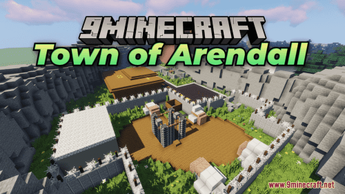 Town of Arendall Map (1.21.1, 1.20.1) – Discover the Secrets Underground! Thumbnail