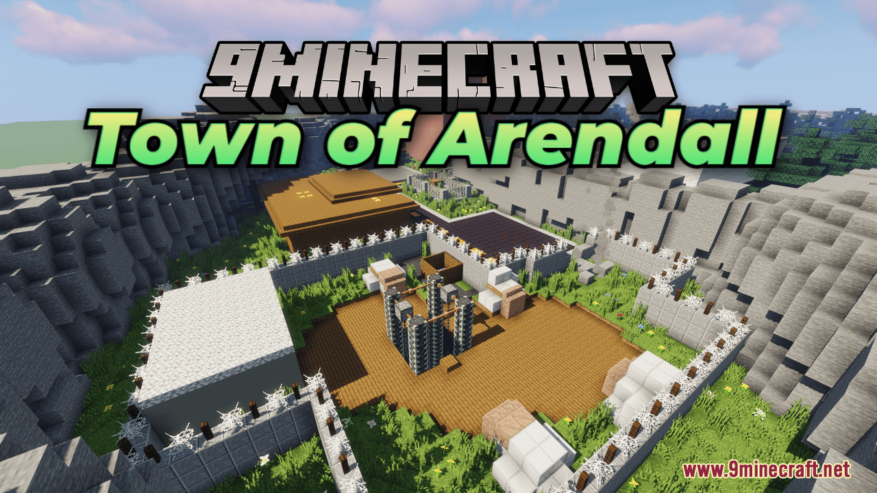 Town of Arendall Map (1.21.1, 1.20.1) - Discover the Secrets Underground! 1