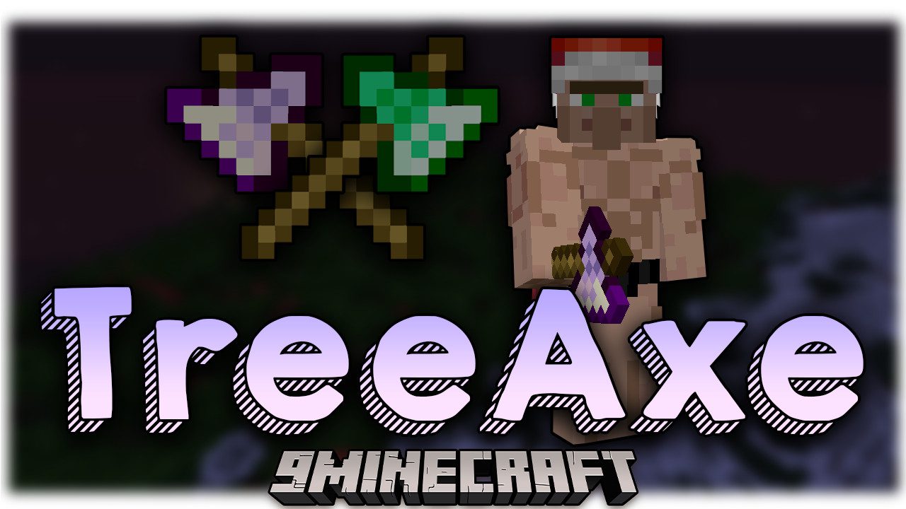 TreeAxe Mod (1.20.4, 1.19.3) - Tools Specialized in Tree Chopping 1