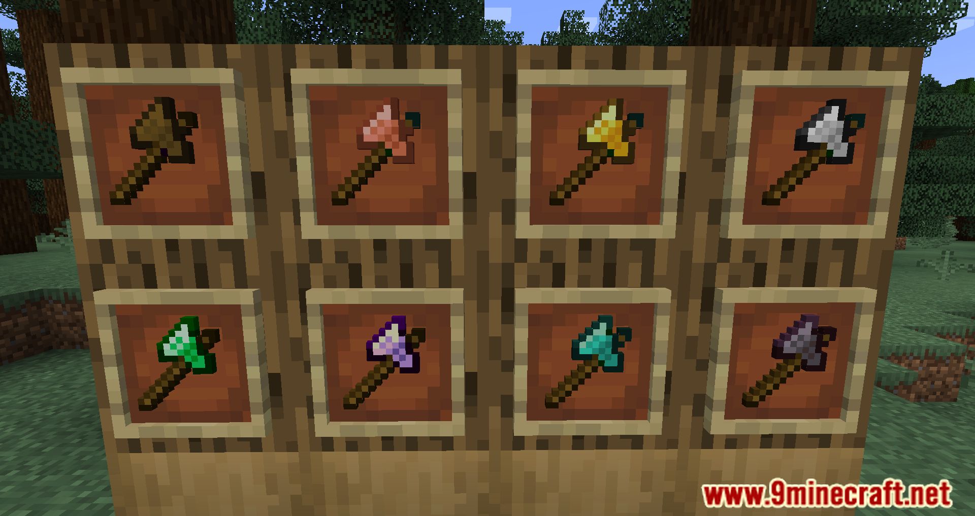 TreeAxe Mod (1.20.4, 1.19.3) - Tools Specialized in Tree Chopping 2