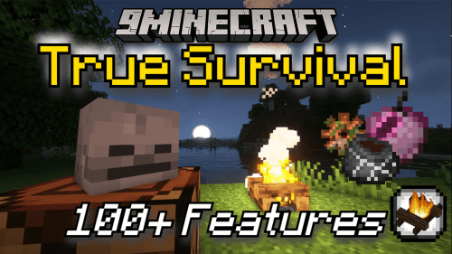 True Survival Mode Data Pack (1.20.6, 1.20.1) – Harder Survival Game Mode! Thumbnail