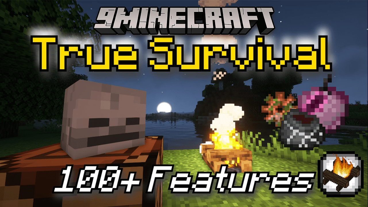 True Survival Mode Data Pack (1.19.3, 1.19.2) - Harder Survival Game Mode! 1