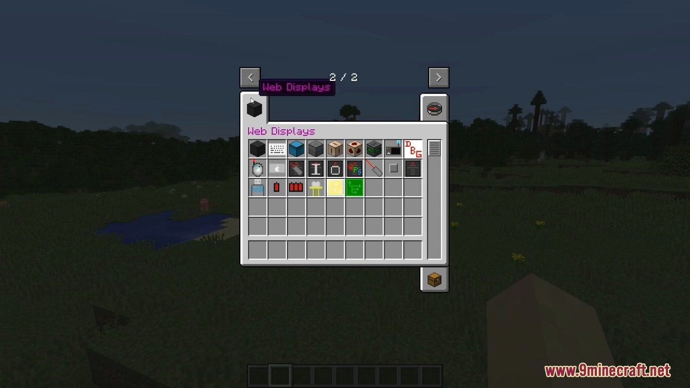 WebDisplays Mod (1.20.1, 1.19.2) - Internet in Minecraft 2