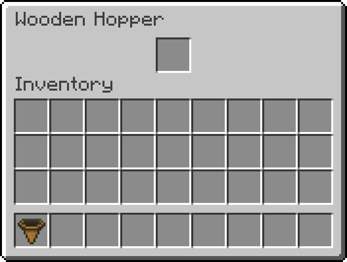 Wooden Hopper Mod (1.20.4, 1.19.4) - Half as Fast as Vanilla Hopper 3