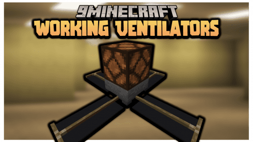 Working Ventilators Data Pack (1.19.3, 1.18.2) – Decorative Ceiling Fan Thumbnail