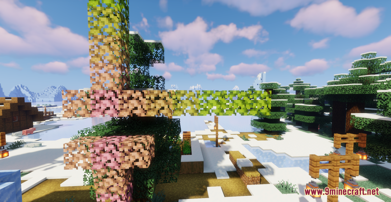 XXVI's Multicolored Azalea Leaves Resource Pack (1.20.6, 1.20.1) - Texture Pack 6