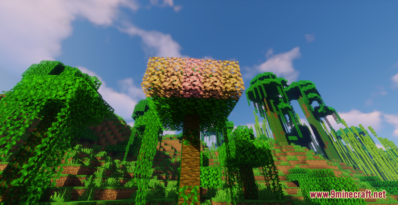 XXVI's Multicolored Azalea Leaves Resource Pack (1.20.6, 1.20.1) - Texture Pack 9