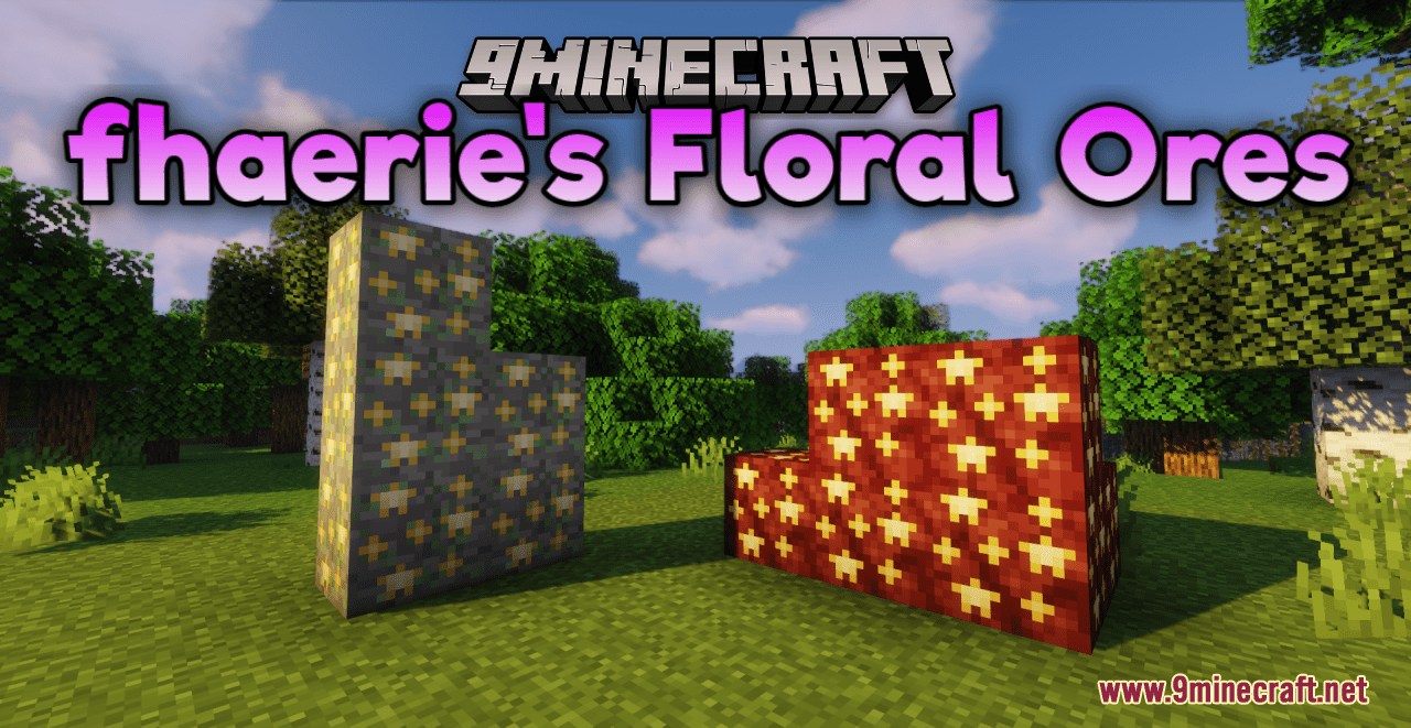 fhaerie's Floral Ores Resource Pack (1.20.6, 1.20.1) - Texture Pack 1