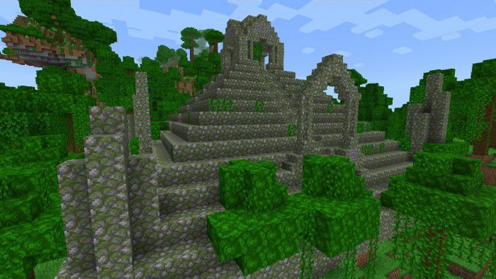 Abandoned & Ruin Structures Addon (1.19) - MCPE/Bedrock Mod 2