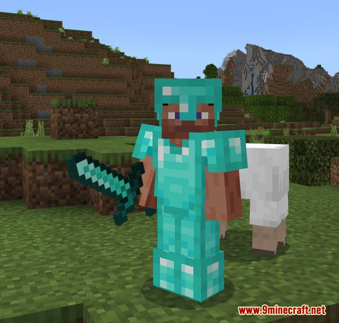 Sword Blocking Addon (1.20, 1.19) - MCPE/Bedrock Mod 2