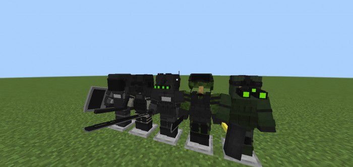 Warfare Armors Addon (1.19) - MCPE/Bedrock Mod 2