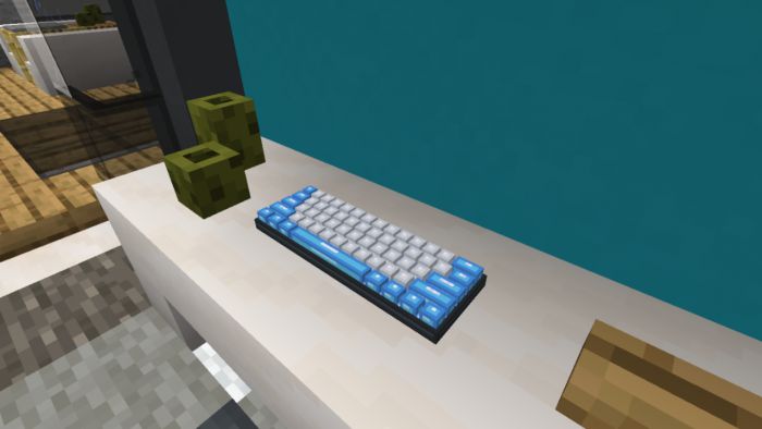 Mechanical Keyboard Addon (1.19) - MCPE/Bedrock Mod 5