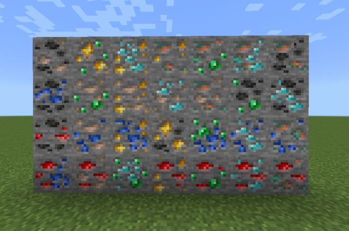 Elingo's Mixed Ores Addon (1.19) - MCPE/Bedrock Mod 12