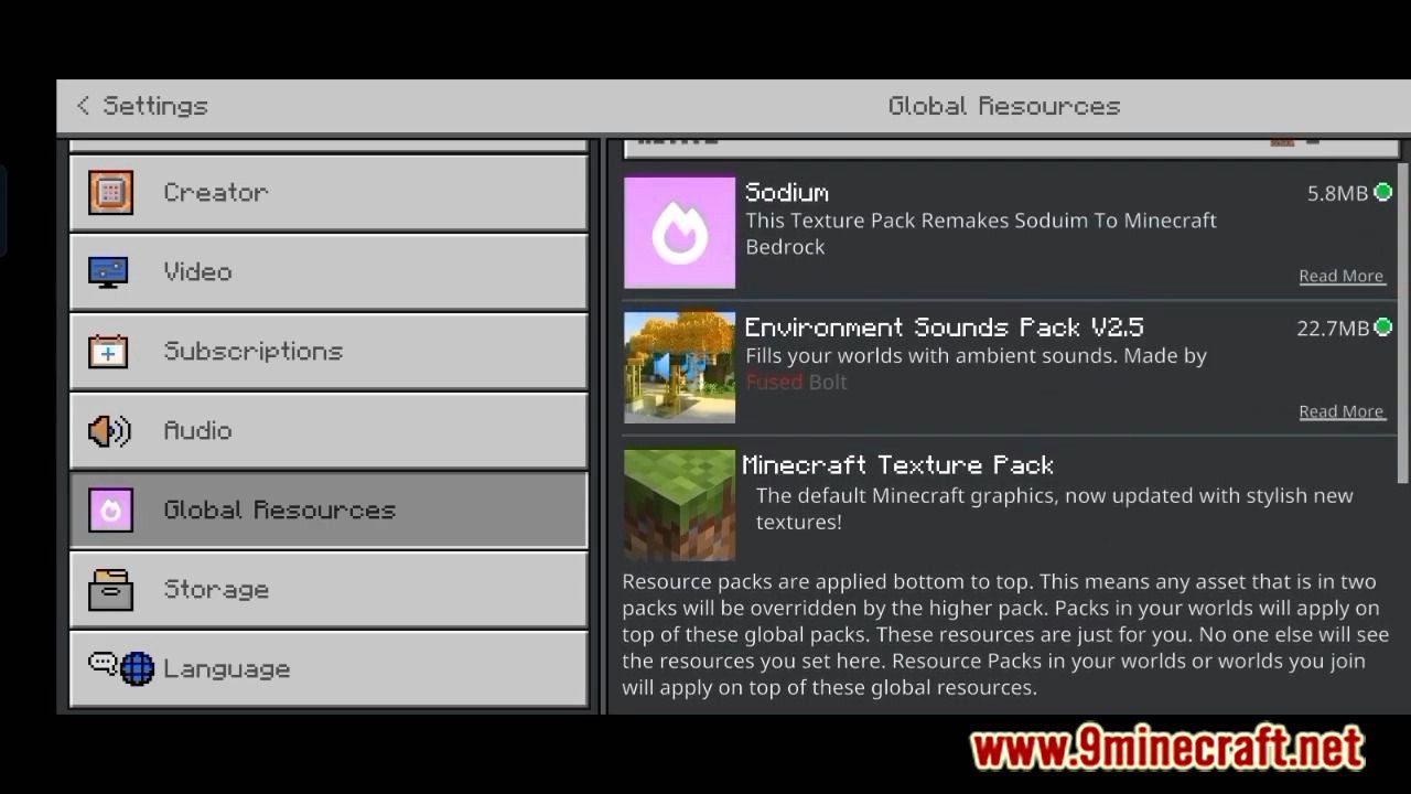 Sodium Texture Pack (1.19) - Remake Sodium Mod to MCPE/Bedrock 2