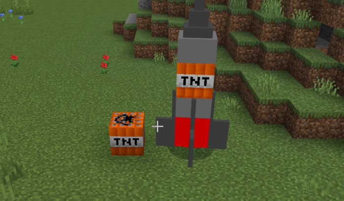 Missile and TNT Addon (1.19) - MCPE/Bedrock Mod 12