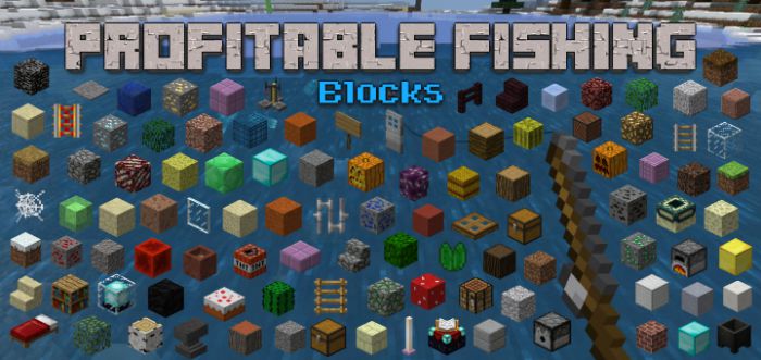 Profitable Fishing Addon (1.19) - MCPE/Bedrock Mod 14