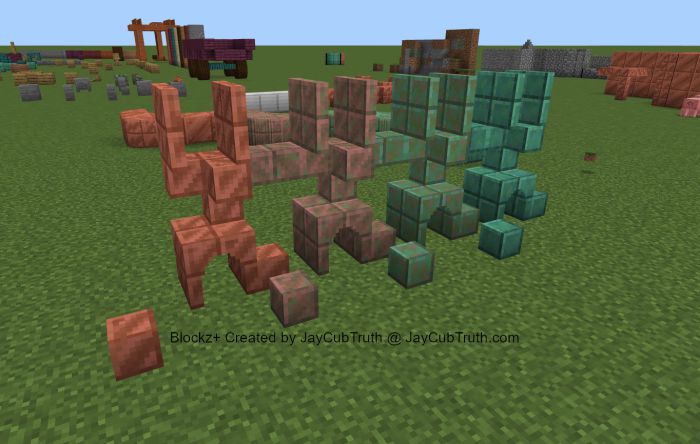 Blockz+ Addon (1.20, 1.19) - 4,421 New Blocks for MCPE/Bedrock 14