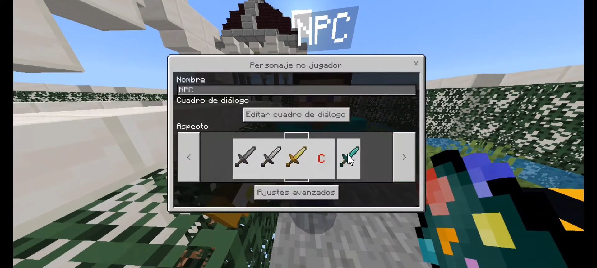 Custom NPCs Addon (1.19) - MCPE/Bedrock Mod 11