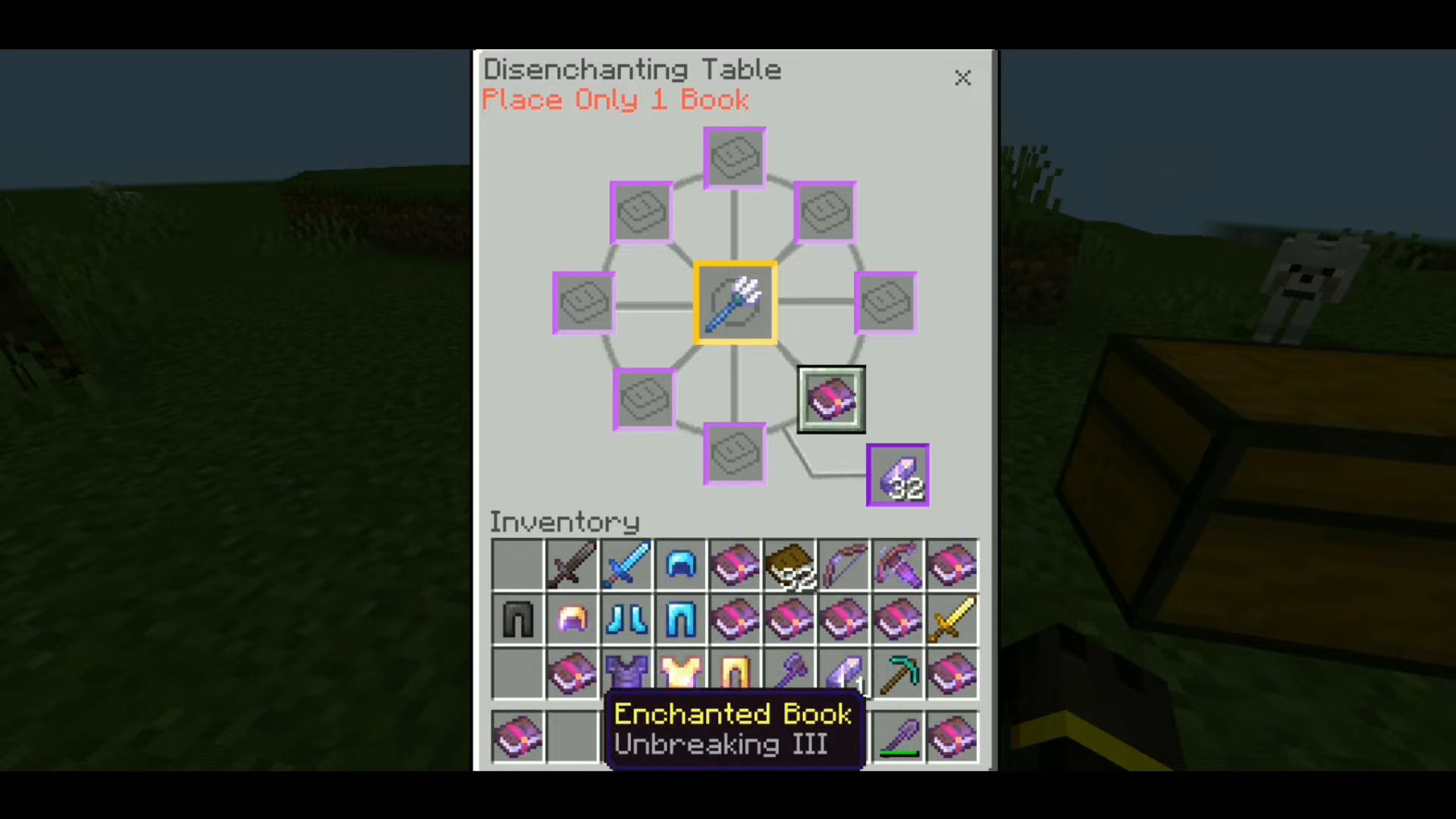 Disenchanter Table Addon (1.20, 1.19) - MCPE/Bedrock Mod 10