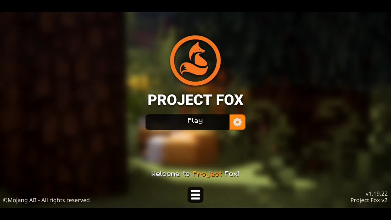 Project Fox UI Pack V3 (1.20, 1.19) - Simple Texture, Mod Menu 1