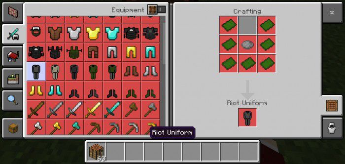 Warfare Armors Addon (1.19) - MCPE/Bedrock Mod 16