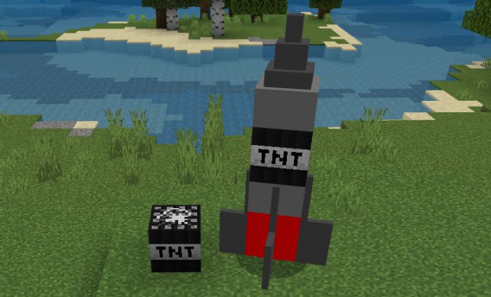 Missile and TNT Addon (1.19) - MCPE/Bedrock Mod 15