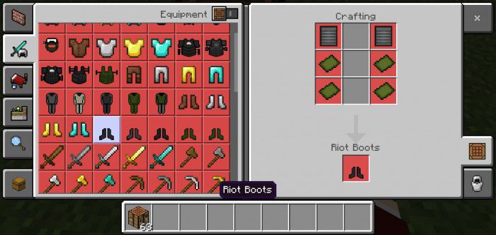 Warfare Armors Addon (1.19) - MCPE/Bedrock Mod 17