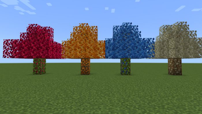 Ore Trees Addon (1.20, 1.19) - MCPE/Bedrock Mod 18