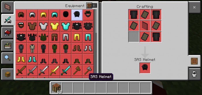 Warfare Armors Addon (1.19) - MCPE/Bedrock Mod 19