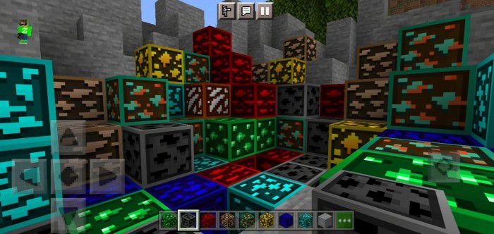 Animated Outlined Ores (1.19) - Ores Brillantes Texture Pack MCPE 3