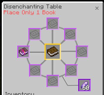 Disenchanter Table Addon (1.20, 1.19) - MCPE/Bedrock Mod 3