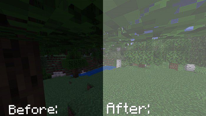 Gamma Brightness Resource Pack (1.19) - Support Render Dragon 3