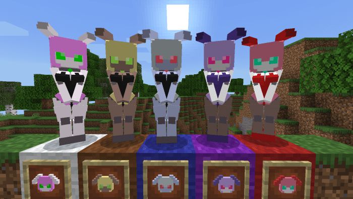 Lovely Robots Addon (1.19, 1.18) - MCPE/Bedrock Mod 3