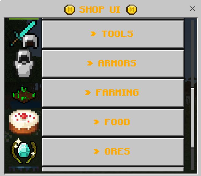 Shop UI Addon (1.20, 1.19) - MCPE/Bedrock Mod 3