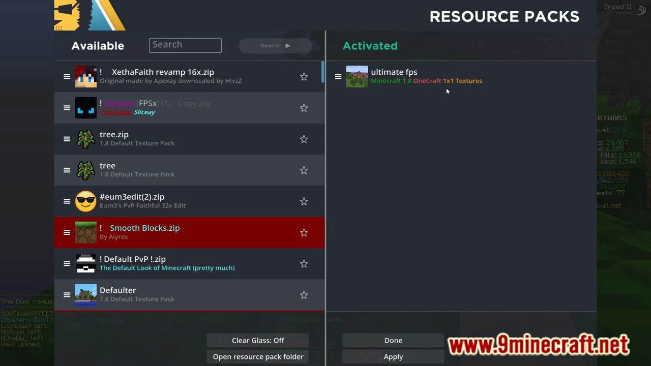 Ultimate FPS Resource Pack (1.18.2, 1.16.5) - OneCraft 1x1 Texture Pack 3