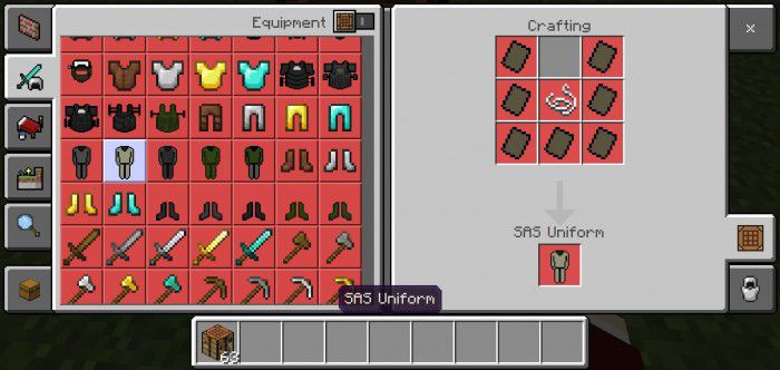 Warfare Armors Addon (1.19) - MCPE/Bedrock Mod 21