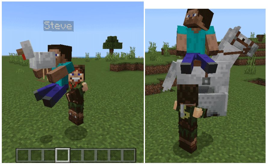 Pick Up & Carry Addon (1.21, 1.20) - MCPE/Bedrock Mod 11