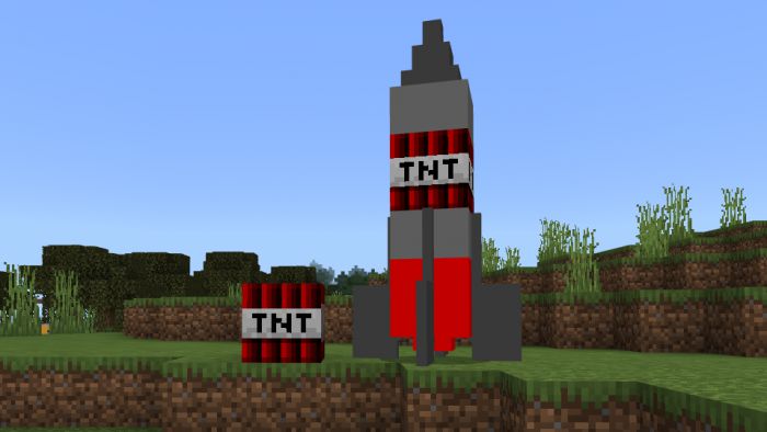 Missile and TNT Addon (1.19) - MCPE/Bedrock Mod 21