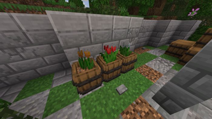 Barrel Deco Addon (1.19) - MCPE/Bedrock Storage Mod 13