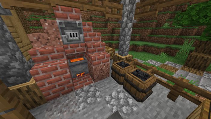 Barrel Deco Addon (1.19) - MCPE/Bedrock Storage Mod 14