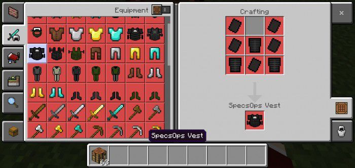 Warfare Armors Addon (1.19) - MCPE/Bedrock Mod 25