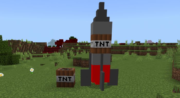 Missile and TNT Addon (1.19) - MCPE/Bedrock Mod 24