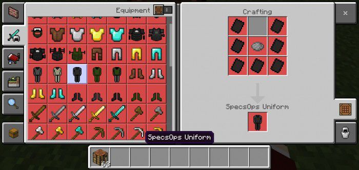 Warfare Armors Addon (1.19) - MCPE/Bedrock Mod 26