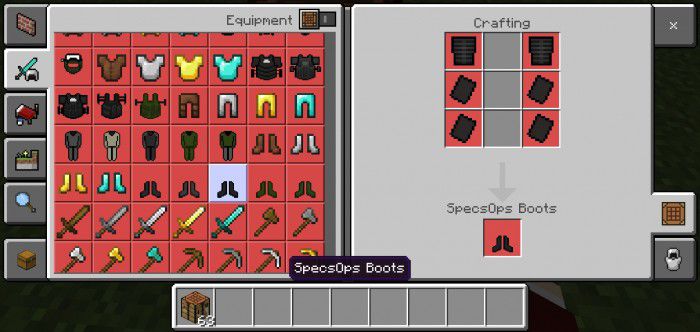 Warfare Armors Addon (1.19) - MCPE/Bedrock Mod 27